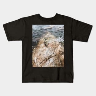 Rocks at High Tide Kids T-Shirt